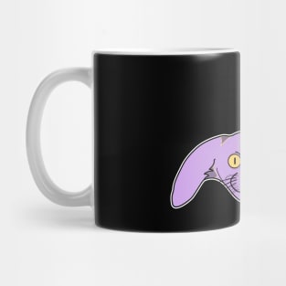 cute purple fannec fox face Mug